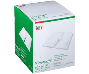 Vliwasoft® Compresses préécoupées 7.5 x cm 50 pc(s)