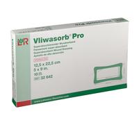 Vliwasorb Pro Pansement Absorbante 12,5 x 22,5 cm Bandage(S) 10 pc(s)