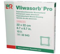 Vliwasorb Pro Pansement Absorbante 22 x cm Bandage(S) 10 pc(s)