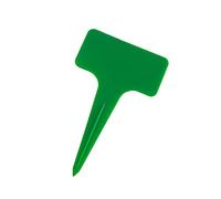 Vllcsla Lot de 50 Étiquettes en Plastique pour Plantes, 12 couleurs, 10 x 6 cm, Étiquettes de Jardin en T pour Plantes Extérieur, Étiquette Plastique Pouvant Etiquette Potager, Vert Foncé