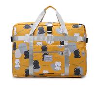 Vllcsla Sac de Sport Extra Large avec Compartiment Humide 61,38 L pour Femmes Organisateur de Sacs de Voyage pour Bagages à Main 62x45x22 CM - Sac de Voyage de Week-End pour Femmes