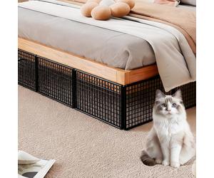 Vllentin Bloqueur sous Le Lit,Pare-Chocs sous Le Canapé,Bloqueurs De Jouets pour Meubles,Under Couch Blocker pour Jouets,EmpêChe Les Objets sous Meuble,Anti-Rayures,pour Chats Et Chiens