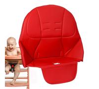 Vllold Housse souple pour chaise haute - Coussin de siège doux pour | Cuir PU résistant à l'usure et éponge confortable pour garçons et filles