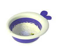 Vllold Lavabo Pliable Pour Et Bébés,Cuves De Lavage Pliables Pour,Bol de lavage pliant pour nouveau-né, lavage du visage et des pieds - Bassin pliant, lavabo, baignoires pour laver le visage, les