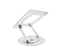 Rarewaves Support pour ordinateur portable Vision VLM-TL Métal gris Hauteur max 32 cm Rotation 360°