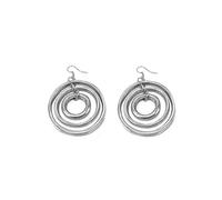 Vlnet - Boucles d'oreilles avec pendentif jantes - Fabriqués à la main en aluminium 100 % recyclé - Nickel testé AL17332