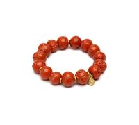 VLNET ® Bracelet élastique en forme de corail | Collection Coral | Nickel testé | Fabrication artisanale | Taille unique réglable