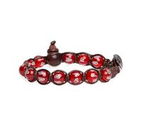VLNET | Bracelet Tamashii Mani Stones avec pierres naturelles | 8 mm | gravé avec de la poudre d'argent, Taglia Unica, Argent sterling, Agate Jade Onyx