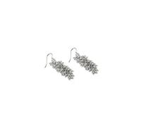 Vlnet | Vestopazzo boucles d'oreilles pendentif mogra | argent - laiton - cuivre | artisanat, Taglia unica, Laiton Argent Cuivre, Pas de gemme