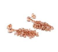 Vlnet | Vestopazzo boucles d'oreilles pendentif mogra | argent - laiton - cuivre | artisanat, Taglia unica, Laiton Argent Cuivre, Pas de gemme