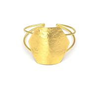 VLNET ® | Vestopazzo collier - bracelet - bague - boucles d'oreilles | demi-cercles, plaque | laiton 100% recy rtisanat, taglia unica, Laiton, Pas de gemme