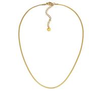 VLNET | Vestopazzo Collier ras du cou serpent | Thin, bold, minimal, plat | acier plaqué or | artisanat, Taglia unica, Acier allié, Pas de gemme