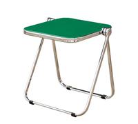 VLOBAOM Table Basse Pliante Petite Table De Cheminée en Acrylique Moderne pour Le Bureau du SalonA,15.7" Dx13.8 Wx17.3 H
