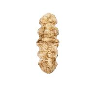 vidaXL Vloerkleed 60x180 cm schapenvacht gemÃªleerd bruin283882 Brun