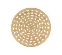 Vidaxl Tapis Fait À La Main Jute Tressée 180 Cm