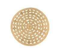 Vloerkleed handgemaakt 210 cm gevlochten jute343615