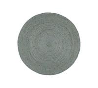 Vidaxl Tapis Fait À La Main Jute Rond 180 Cm Vert Olive