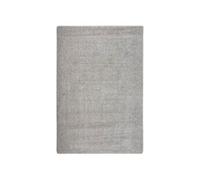 Vloerkleed shaggy anti-slip 140x200 cm lichtgrijs340384