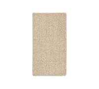 Tapis de séjour vidaXL Tapis shaggy antidérapant Crème 80x150 cm