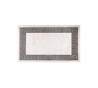 vidaXL Vloerkleed wasbaar anti-slip 120x180 cm lichtbeige337948 Beige G