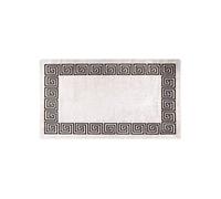 Vloerkleed wasbaar anti-slip 190x300 cm lichtbeige337950