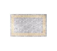 Vloerkleed wasbaar anti-slip 80x150 cm grijs337934