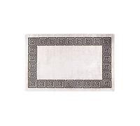 Vloerkleed wasbaar anti-slip 80x150 cm lichtbeige337946