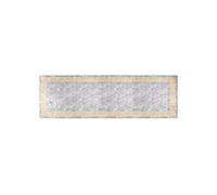 Vloerkleed wasbaar anti-slip 80x300 cm grijs337935
