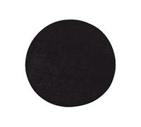 Vloerkleed wasbaar anti-slip Ã¸120 cm antracietkleurig337957