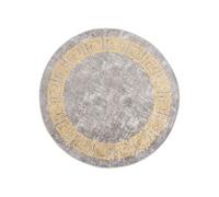 Vidaxl Tapis Lavable Antid¿¿Rapant ¿Õ120 Cm Gris