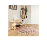 Vidaxl Tapis Lavable Multicolore Ø 120 Cm Antidérapant