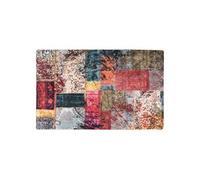Vidaxl Tapis Lavable Antidérapant Patchwork 160x230 Cm Multicolore