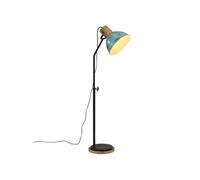 vidaXL Lampadaire 25 W E27 30x30x100-150 cm Bleu délavé