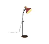 vidaXL Lampadaire 25 W E27 30x30x100-150 cm Argent vintage