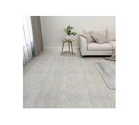 Vidaxl Planches De Plancher Autoadhésives 20 Pcs Pvc 1,86m² Gris Clair