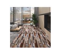 Vloerplanken zelfklevend 5,02 mÂ² 2 mm PVC meerkleurig146565