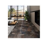 Vloerplanken zelfklevend 5,11 mÂ² PVC houtstructuur bruin146611