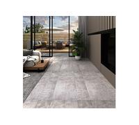 Vloerplanken zelfklevend 5,21 mÂ² 2 mm PVC aardegrijs330194