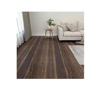 Vidaxl Planches De Plancher Autoadhésives 55 Pcs Pvc 5,11 M2 Marron