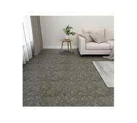 Vidaxl Planches De Plancher Autoadhésives 55 Pcs Pvc 5,11 M² Gris
