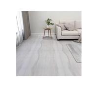 Vidaxl Planches De Plancher Autoadhésives 55 Pcs Pvc 5,11m² Gris Clair