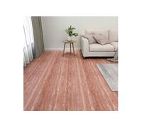 Vloerplanken zelfklevend 55 st 5,11 m² PVC rood324671