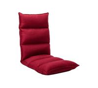 vidaXL Vloerstoel inklapbaar tissu bordeaux Rouge G