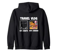 Vlog de Voyage Dix de visites touristiques, Quatre Sweat à Capuche