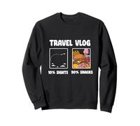 Vlog de Voyage Dix de visites touristiques, Quatre Sweatshirt