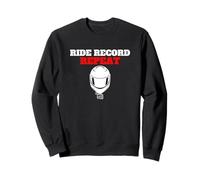 Vlogger Ride Record Repeat BikeLife MotoVlog Sweatshirt