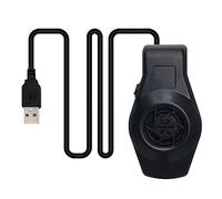 VLSQHNCF Petit ventilateur de refroidissement pour aquarium 2 niveaux de vitesse réglable silencieux avec grand angle de vent adapté pour aquarium de 3,5 à 1,8 l