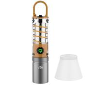 VLU Lampe torche tactique haute luminosité, rechargeable de 1000 lumens avec 5 modes, lampe de poche LED avec zoom pour la maison, en plein air, dernière intervention et urgence, cadeau pour homme