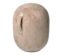 VLUV BOL VLIP - Balle de siège de bureau ergonomique - Respirant - Avec poignée de transport et protection contre le roulement - Housse en tissu lavable - Ballon de grossesse - Ballon de gymnastique