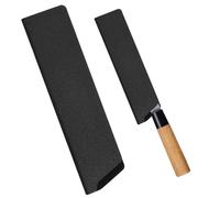 VLYX ABS Knife Guard - Manchons de couteau pour couteau de chef 8", fourreau universel pour couteaux de cuisine pour la maison (noir)